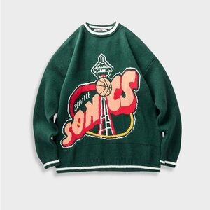 VINTAGE SEATTLE SONICS SWEATER